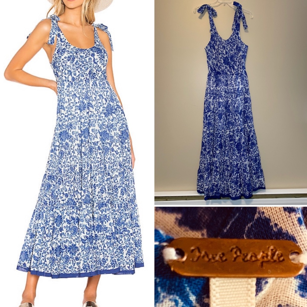 Free People Kikas maxi dress. Size Xs